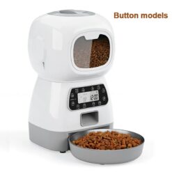 N59y3 5L Automatic Pet Feeder Smart Food Dispenser For Dog Cat Bowl Timer Robot Pet Feeding