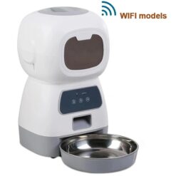 UCMq3 5L Automatic Pet Feeder Smart Food Dispenser For Dog Cat Bowl Timer Robot Pet Feeding