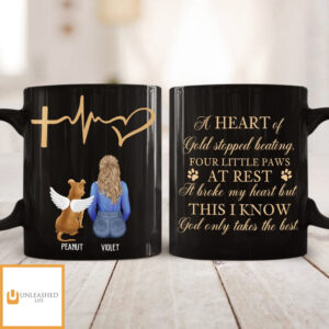 A Heart Of Gold – Personalized Custom Coffee Mug A Heart Of Gold – Personalized Custom Coffee Mug