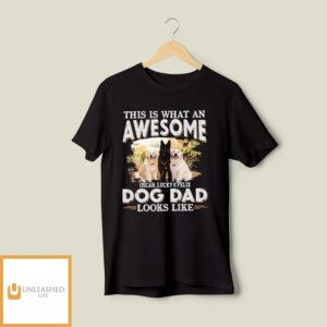 Awesome Dog Dad Look Like Photo – Personalized Custom Unisex T-Shirt Awesome Dog Dad Look Like Photo – Personalized Custom Unisex T-Shirt