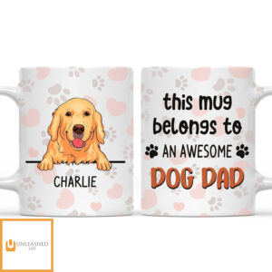 Awesome Dog Mom Mug – Personalized Custom Coffee Mug Awesome Dog Mom Mug – Personalized Custom Coffee Mug