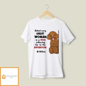 Behind Great Person – Personalized Custom Unisex T-Shirt Behind Great Person – Personalized Custom Unisex T-Shirt