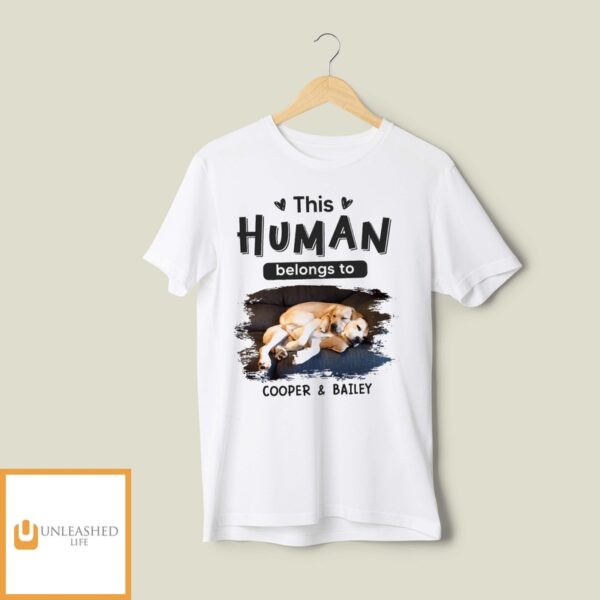 Belongs To Pets – Personalized Custom Unisex T-Shirt