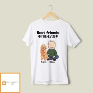 Best Friends Fur-Ever – Personalized Custom Unisex T-Shirt
