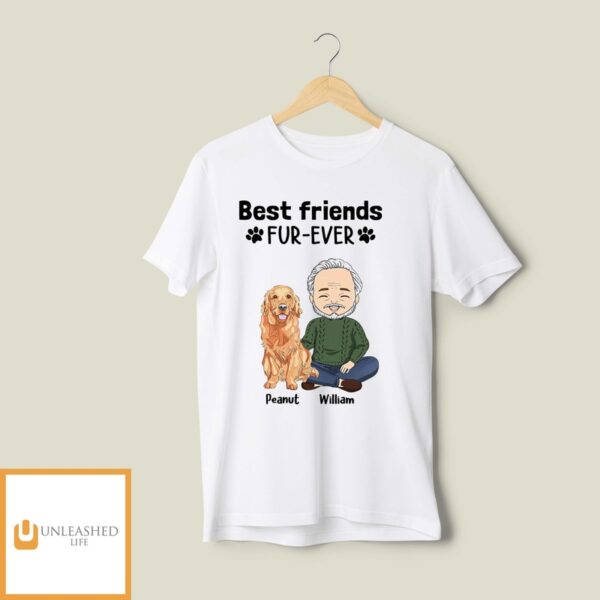 Best Friends Fur-Ever – Personalized Custom Unisex T-Shirt