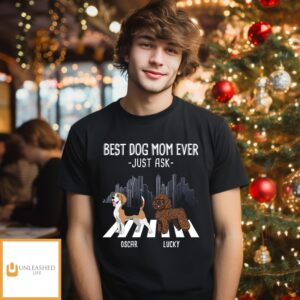 Best Mom Just Ask – Personalized Custom Sweatshirt For 2 Pet Best Mom Just Ask – Personalized Custom Sweatshirt For 2 Pet