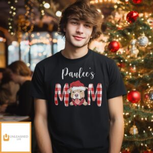 Christmas Dog Momdad – Personalized Custom Unisex T-Shirt Christmas Dog Momdad – Personalized Custom Unisex T-Shirt