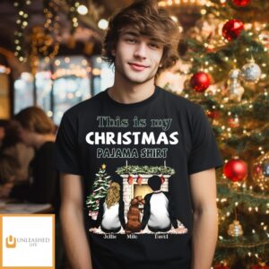 Christmas Pajama – Personalized Custom Unisex T-Shirt Christmas Pajama – Personalized Custom Unisex T-Shirt