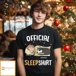 Cute Sleepshirt – Personalized Custom Unisex T-Shirt Cute Sleepshirt – Personalized Custom Unisex T-Shirt