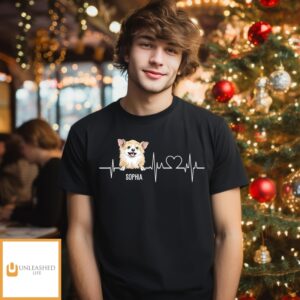 Dog Heartbeat 2 – Personalized Custom Unisex T-Shirt Dog Heartbeat 2 – Personalized Custom Unisex T-Shirt