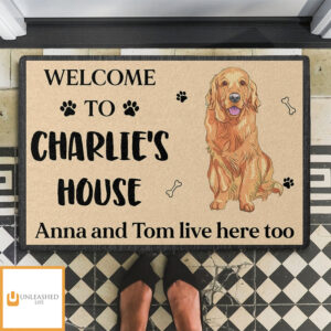 Dog House – Personalized Custom Doormat