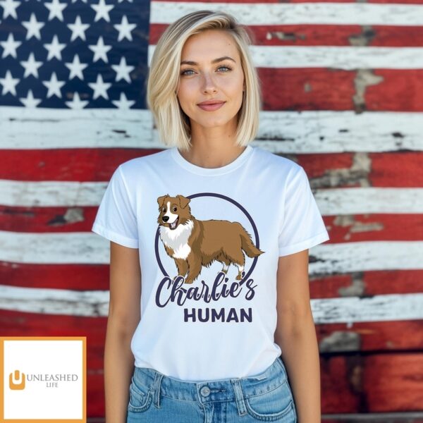 Dog Human Circle – Personalized Custom Unisex T-Shirt