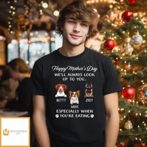 Dog Look Up To You – Personalized Custom Unisex Shirt Dog Look Up To You – Personalized Custom Unisex Shirt