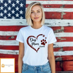 Dog Mom – Personalized Custom Unisex T-Shirt