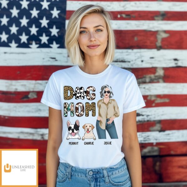 Dog Mom Western – Personalized Custom Unisex T-Shirt