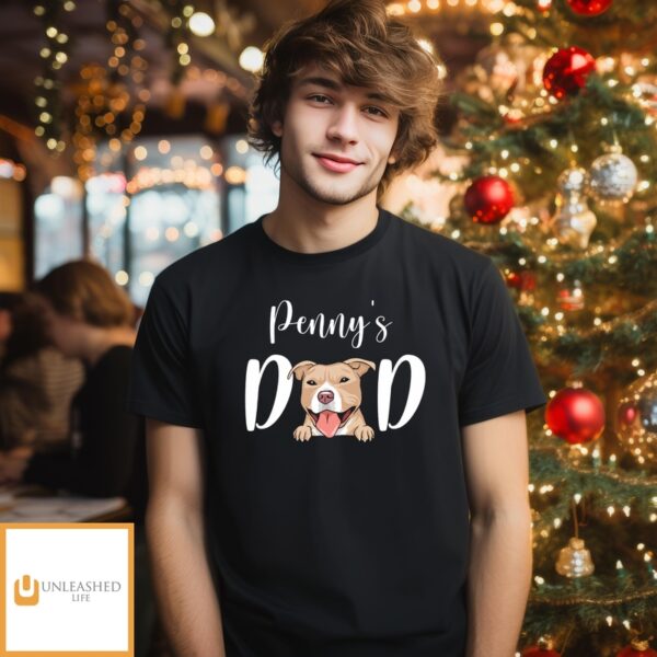 Dog MomDad – Personalized Custom Unisex Shirt – Gifts For Dog Lovers