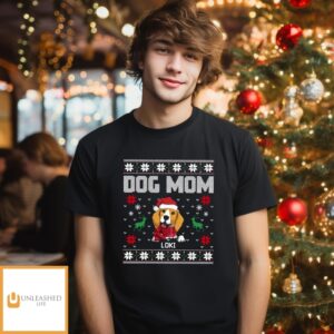 Dog Momdad Ugly Pattern – Personalized Custom Sweatshirt Dog Momdad Ugly Pattern – Personalized Custom Sweatshirt