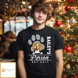 Dog Person Est – Personalized Custom Unisex T-Shirt Dog Person Est – Personalized Custom Unisex T-Shirt