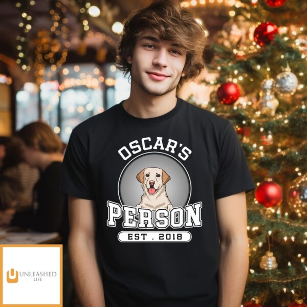 Dog Person Title – Personalized Custom Unisex T-Shirt