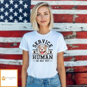 Dog Service Human Logo – Personalized Custom Sweatshirt