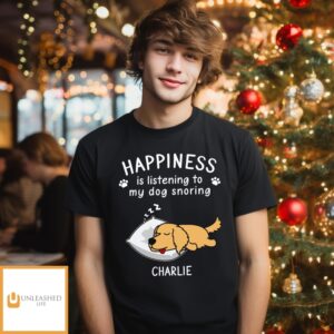 Dog Snoring – Personalized Custom Unisex T-Shirt Dog Snoring – Personalized Custom Unisex T-Shirt