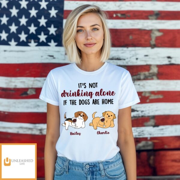 Dogs And Wine 2 – Personalized Custom Unisex T-Shirt