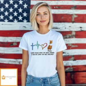 God Has You In His Arms – Personalized Custom Unisex T-shirt God Has You In His Arms – Personalized Custom Unisex T-shirt
