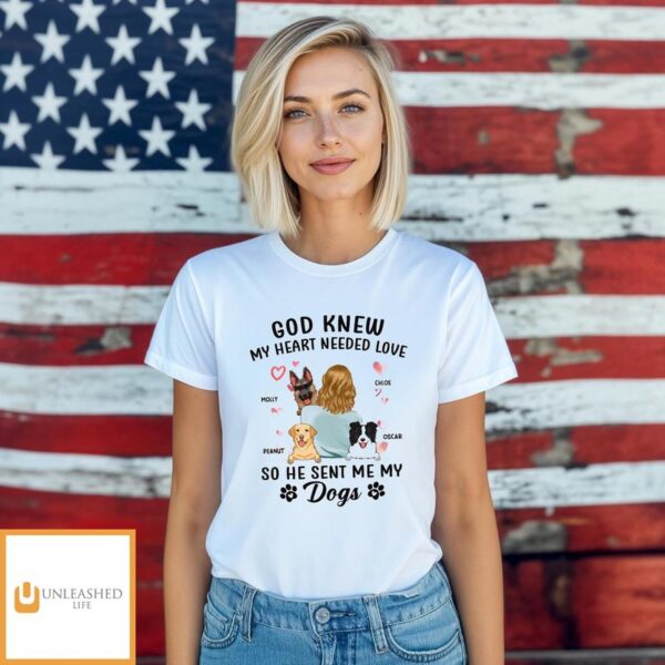 God Knew My Heart – Personalized Custom Unisex T-shirt