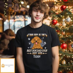 Guy Best Dog Dad – Personalized Custom Premium Unisex T-shirt Guy Best Dog Dad – Personalized Custom Premium Unisex T-shirt