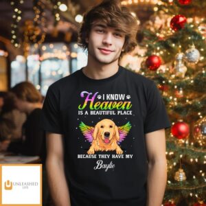 Heaven Is Beautiful Dog – Personalized Custom Unisex T-shirt – Dog Memorial Gifts Heaven Is Beautiful Dog – Personalized Custom Unisex T-shirt – Dog Memorial Gifts