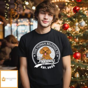 Human Belongs To Dog Version 2 – Personalized Custom Youth T-shirt Human Belongs To Dog Version 2 – Personalized Custom Youth T-shirt