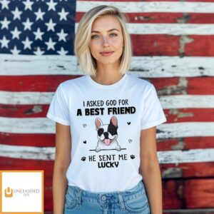 I Asked God – Personalized Custom Unisex T-shirt I Asked God – Personalized Custom Unisex T-shirt