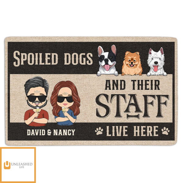 Pet And Staff – Personalized Custom Doormat