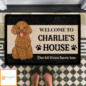 This Is Dog House – Personalized Custom Doormat